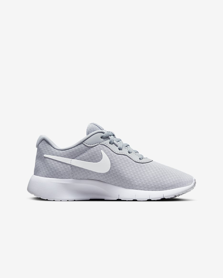 Gray nike tanjun sandals best sale